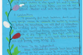 Appreciate letter from children