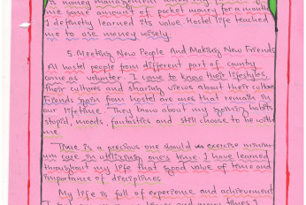 Appreciate letter from children